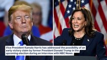 Kamala Harris Says Prepared If Trump Declares A Premature Victory: 