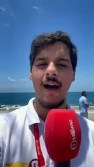 DENÚNCIA: Lixeiras são vandalizadas na orla da Ondina; veja