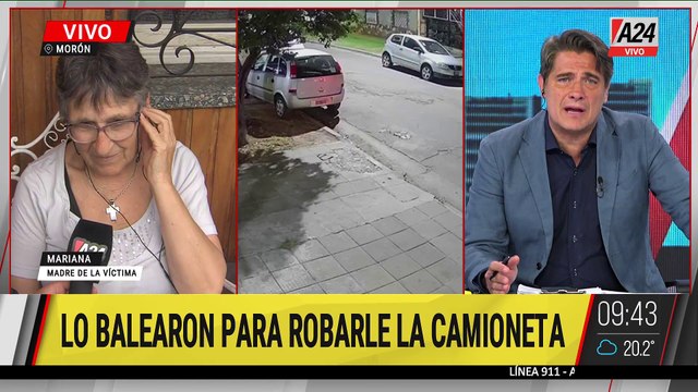 UN HOMBRE FUE BALEADO EN UN INTENTO DE ROBO EN EL CUMPLEAÑOS DE SU PADRE