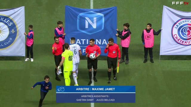 J10 I FC Versailles vs LB Châteauroux en replay (1-0) I National FFF 2024-2025