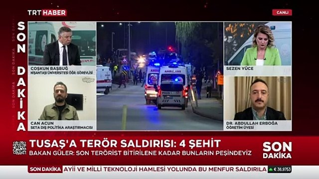TRT Haber Ankara da Tusaş Saldırıyla Sosyal Medyalar Kapandı Detaylı Açıklamada