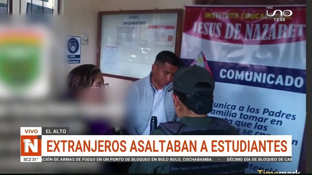 Estudiantes asaltados por extranjeros