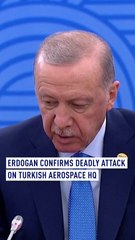 Erdogan Confirms Deadly Attack on Turkish Aerospace HQ