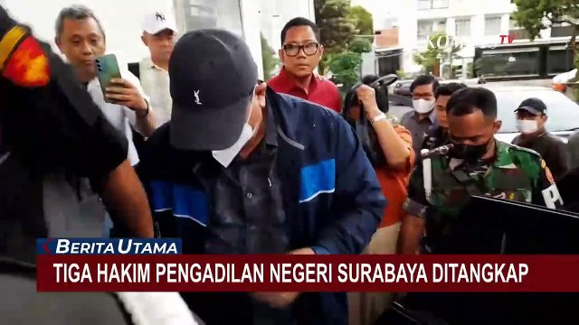 Tiga Hakim PN Surabaya Terjaring OTT Terkait Kasus Suap Vonis Bebas Gregorius Tannur