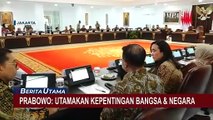 Prabowo Gelar Sidang Kabinet Perdana: Utamakan Kepentingan Bangsa dan Negara