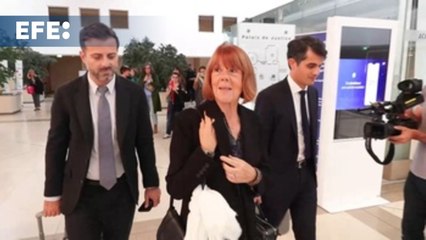 Gisèle Pelicot sale de la 35º sesión del juicio