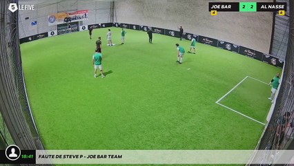 Faute de Steve P - JOE BAR TEAM