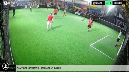 Faute de Vincent C - CHIEN DE LA CASSE