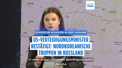 US-Verteidigungsminister: Nordkoreanische Truppen in Russland