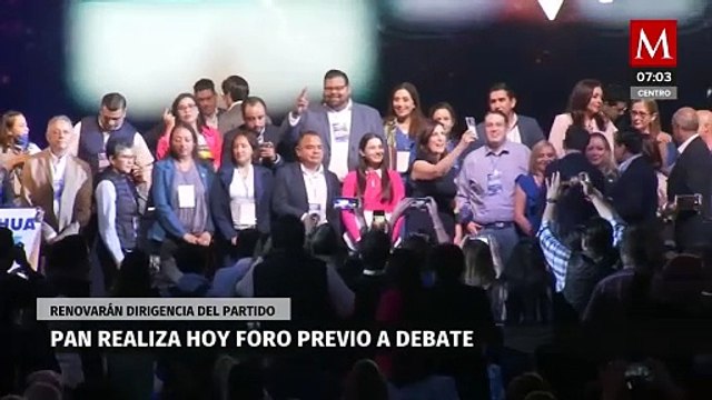 Jorge Romero y Adriana Dávila participarán en foro y debate por la dirigencia del PAN