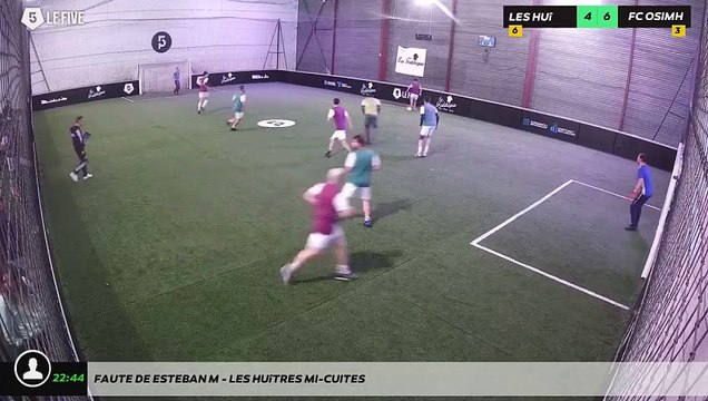 Faute de Esteban M - Les Huîtres mi-cuites