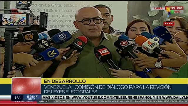 Avances sobre la Comisión de Diálogo para la revisión de leyes electorales