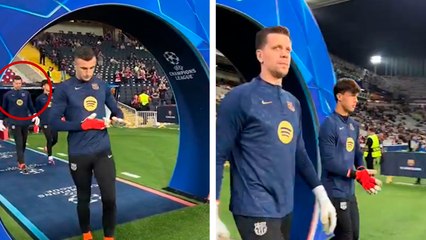 Szczesny listo para su posible debut con Barcelona en Champions League