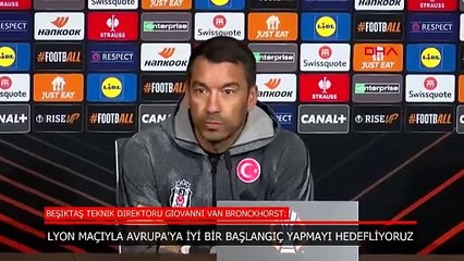 Giovanni van Bronckhorst: Pozitif bir skor almaya çalışacağız