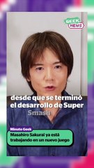 Masahiro Sakurai reveló que está trabajando en un nuevo videojuego | Reporte Indigo