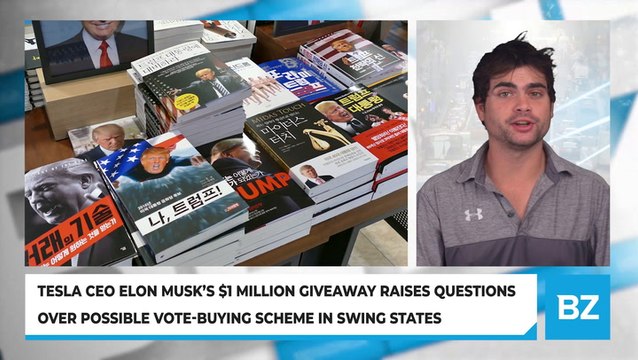 Tesla CEO Elon Musk’s $1 Million Giveaway Raises Questions Over Possible Vote-Buying Scheme in Swing States