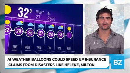 AI Weather Balloons Could Speed Up Insurance Claims From Disasters Like Helene, Milton