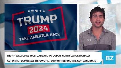 Trump Welcomes Tulsi Gabbard to GOP at North Carolina Rally As Former Democrat Throws Her Support Behind The GOP Candidate