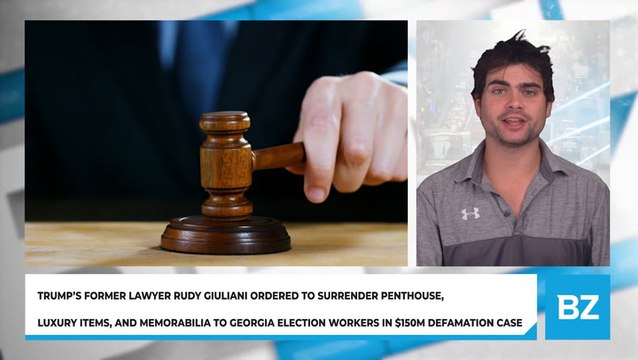 Trump's Former Lawyer Rudy Giuliani Ordered To Surrender Penthouse, Luxury Items, And Memorabilia To Georgia Election Workers In $150M Defamation Case