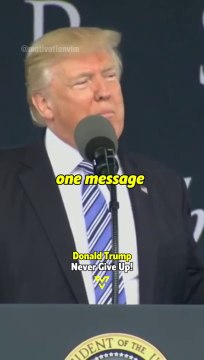 Never Give Up! - Donald Trump #foryoupage #fyp #trending #quotes #motivation #inspirational #fypシ #successlife #foryou