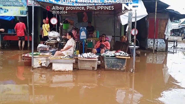 No Comment: Η τροπική καταιγίδα Trami πλήττει τις Φιλιππίνες