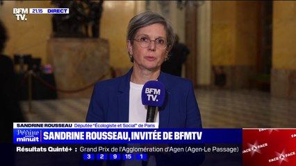 Sandrine Rousseau (les Écologistes): "Rien n'a été réglé pendant la crise agricole"