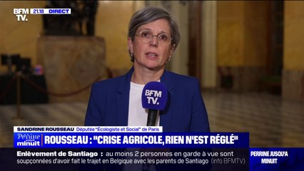Budget: pour Sandrine Rousseau (les Écologistes), le gouvernement ne va pas "recourir au 49.3" mais "faire durer les débats pour que le texte s'arrête"