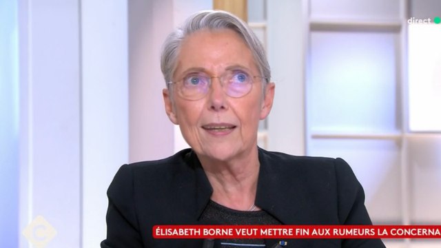 “Si j'avais été homosexuelle…” : Élisabeth Borne répond aux rumeurs sur son homosexualité dans C à Vous
