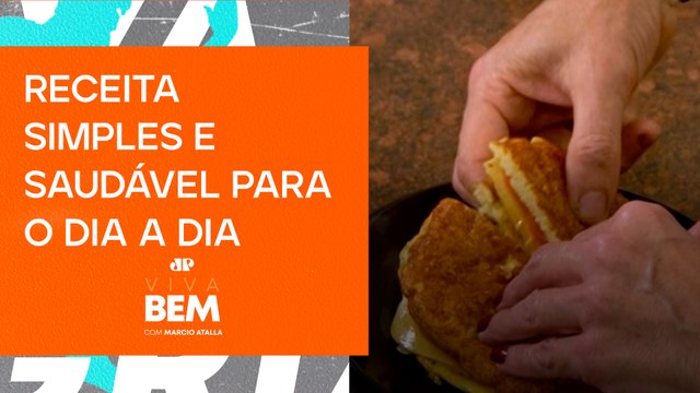 Aprenda a fazer queijo quente sem pão | VIVA BEM