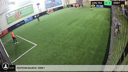 Faute de Salim M - DIOR 1