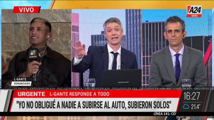 L-GANTE RESPONDE A TODO A DÍAS DE SABER SI PUEDE IR PRESO