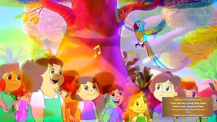 Lost the parrot! Kids poem -- Nursery Rhymes And Baby Songs -- Kids Cartoonish Animal Song --