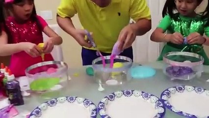 Wendy Pretend Play Mixing Slimes & Fun Slime Challenge