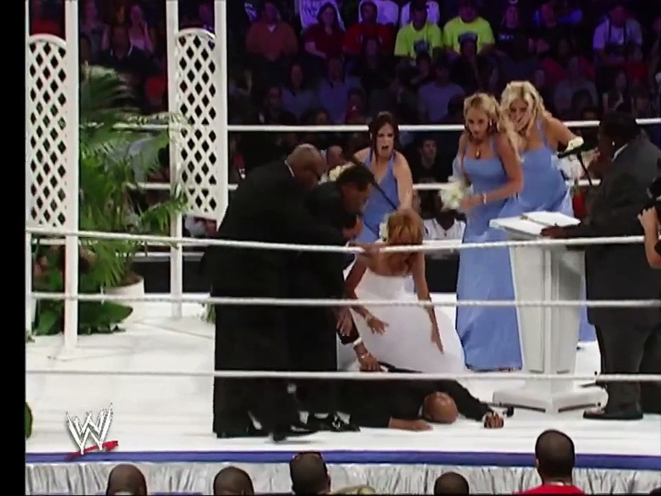 Teddy Long & Kristal Wedding Part 3 SmackDown! Sep 21, 2007