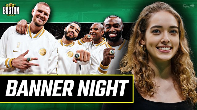 Behind-the-scenes from Celtics Banner Night | You Got Boston w/ Noa Dalzell