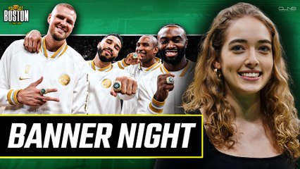 Behind-the-scenes from Celtics Banner Night | You Got Boston w/ Noa Dalzell