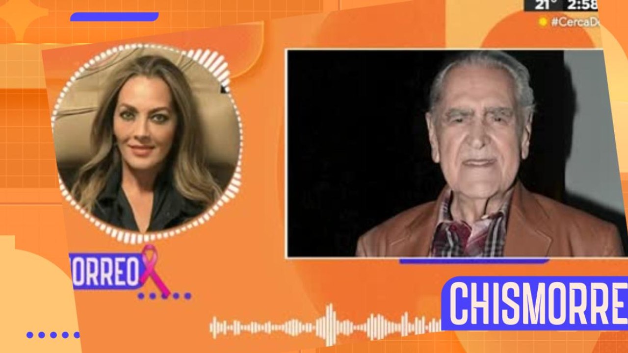Verónica del Castillo habla del estado de salud de su papá