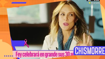 Fey celebra en grande sus 30 años de carrera