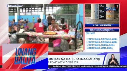 Ilang pamilya, lumikas dahil sa inaasahang paglakas pa ng Bagyong Kristine | Unang Balita