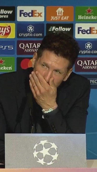 SIMEONE y la TENSIÓN cuando le preguntaron por la AFICIÓN: abandonó la SALA DE PRENSA
