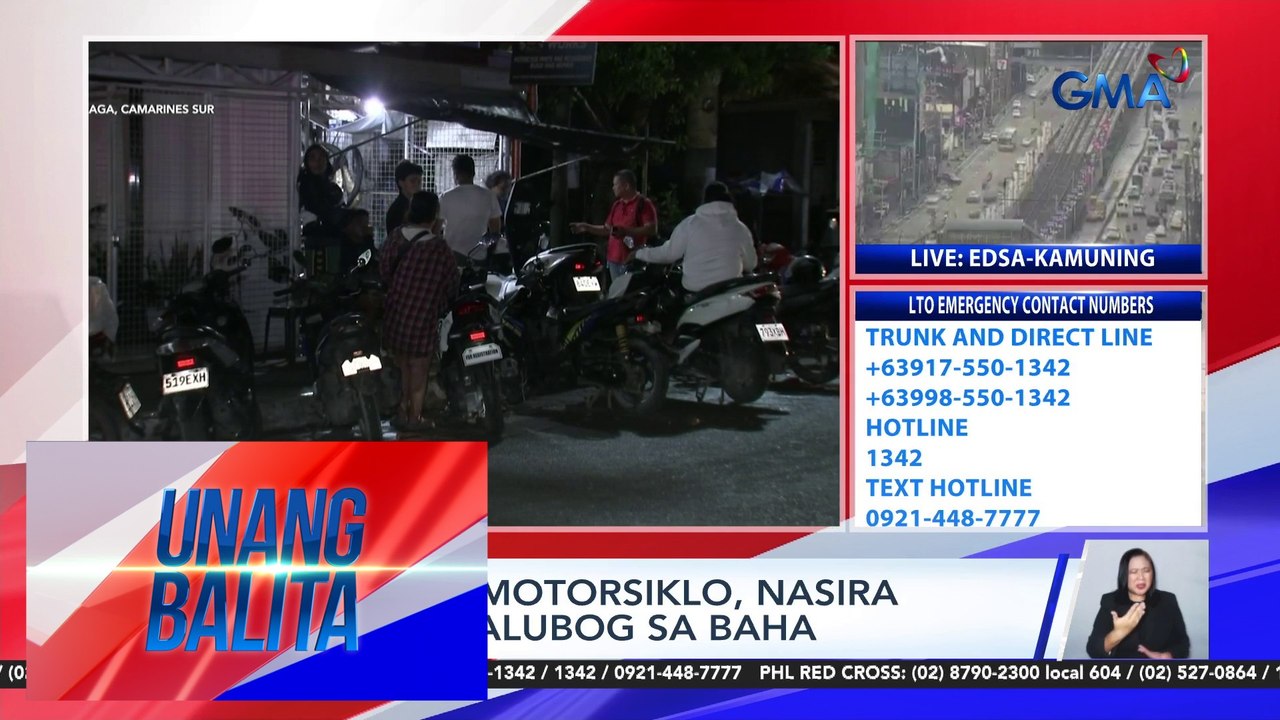 Nasa 3,000 motorsiklo, nasira matapos malubog sa baha | Unang Balita