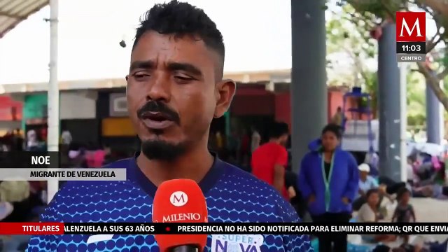 En Oaxaca, caravana migrante Rey de Reyes reinicia camino hacia Veracruz