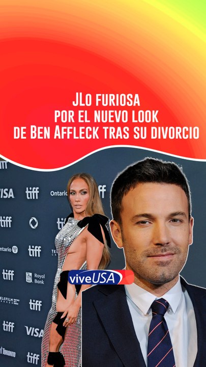 ¿JLo, furiosa por el cambio de look de Ben Affleck tras divorcio?