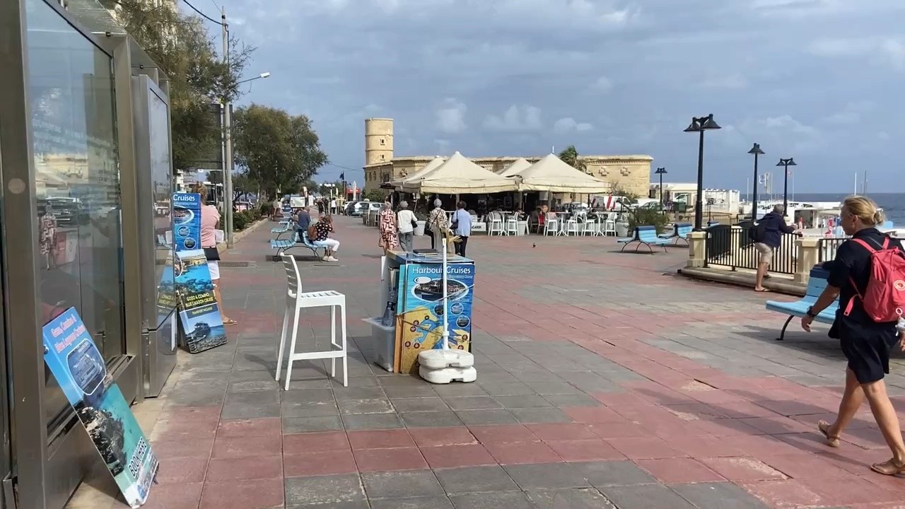 Malta During winter and wind days