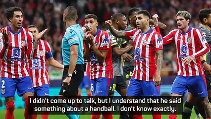 Atletico stars left baffled by penalty decision in home defeat to Lille