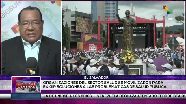 Organizaciones médicas exigieron soluciones a problemas de salud en El Salvador