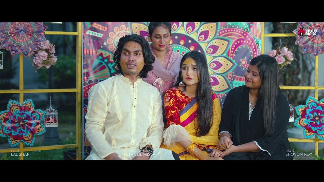 Lal Shari | লাল শাড়ী | Tanzil Misbah | Shovon Roy | Tanha Islam Biva | Bangla Music Video 2024