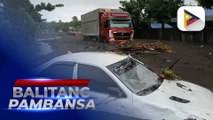 Paghahatid ng tulong sa Naga City, pahirapan dahil binaha ang mga daan papasok ng lungsod; Ilang bayan sa Camarines Sur, binaha rin