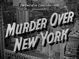 Charlie Chan - Murder Over New York (1940) B&W