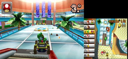 MATANDO EL TIEMPO CON MARIO KART 7. COPA PLATANO 150CC. GAMEPLAY EN ESPAÑOL. #44. (RÉPASO)